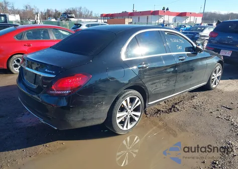2020 Mercedes-Benz C 300 4Matic z USA, uszkodzony, nr VIN WDDWF8EB3LR551448